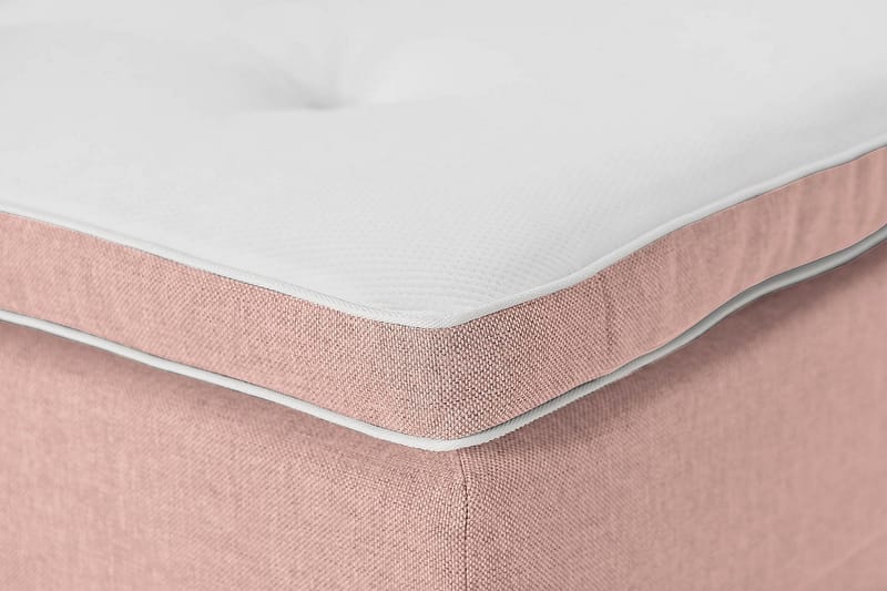 Ella Familieseng 240x210 cm - (+Flere valg) Rosa - Møbler - Senger - Komplett sengepakke