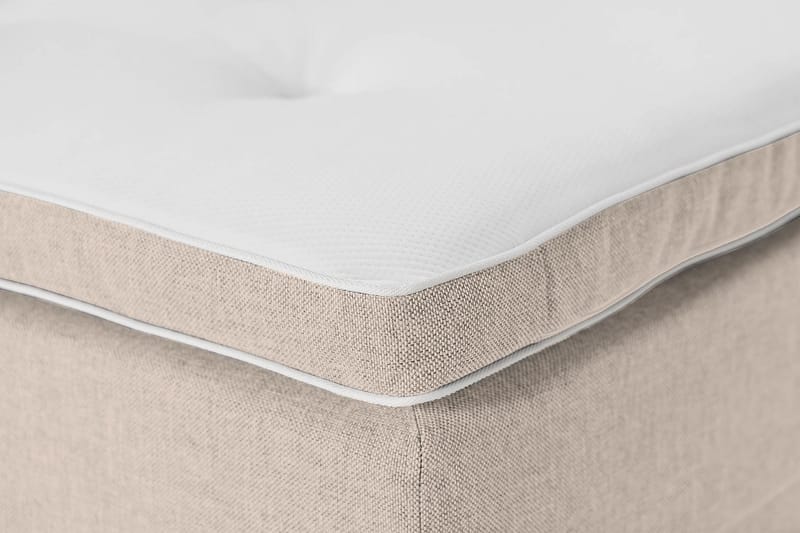 Ella Familieseng 280x200 cm - (+Flere valg) Beige - Møbler - Senger - Kontinentalsenger