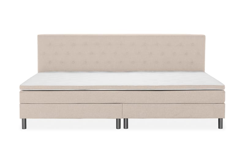 Ella Familieseng 280x200 cm - (+Flere valg) Beige - Møbler - Senger - Kontinentalsenger