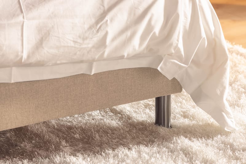 Ella Familieseng Sengepakke 240x210 cm - (+Flere valg) Beige - Møbler - Senger - Kontinentalsenger