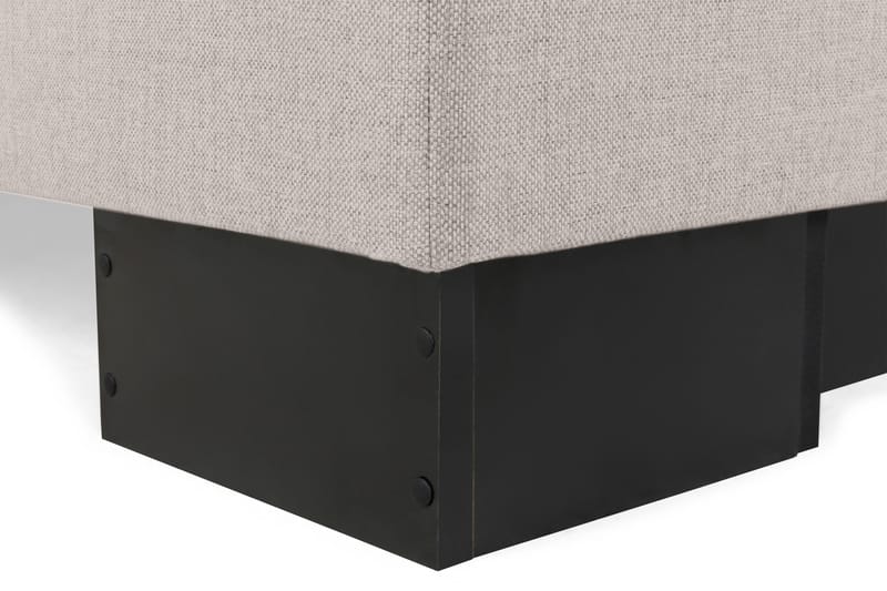 Hilton Lyx Komplett Sengepakke 210x210 - Beige - Møbler - Senger - Komplett sengepakke