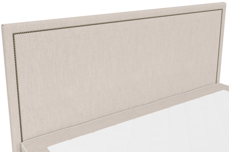 Hilton Lyx Komplett Sengpakke 180x210 Amiral Gavl Rett - Beige - Møbler - Senger - Komplett sengepakke