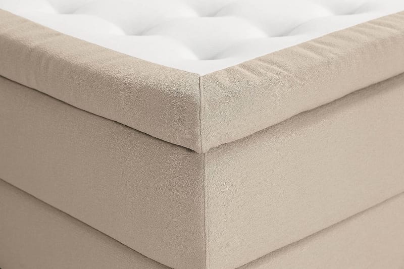 Oslo Lyx Kontinentalseng 140x200 cm - Beige - Møbler - Senger - Komplett sengepakke