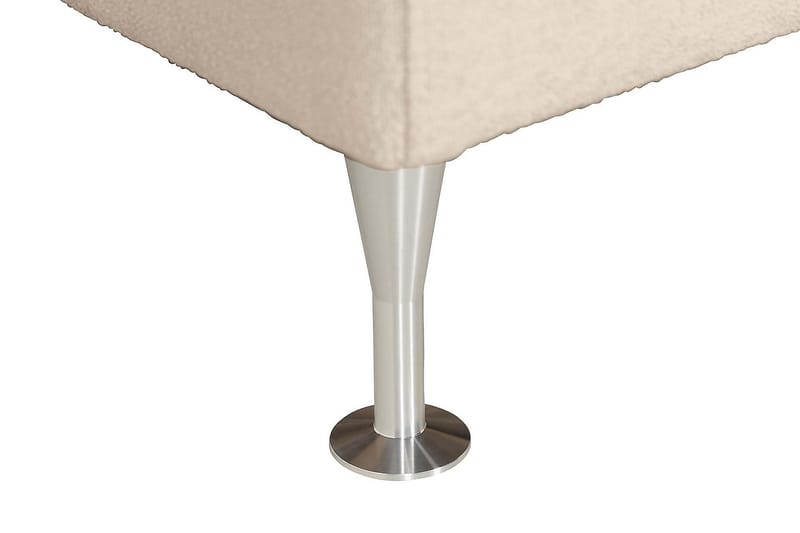 Oslo Lyx Kontinentalseng Boucle 180x200 - Beige - Møbler - Senger - Komplett sengepakke