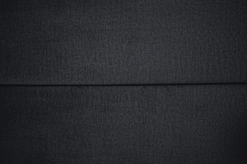 Royal Velvet Komplett Sengepakke 160x200 - Svart Fløyel/Høye Sølvben - Komplett sengepakke - Kontinentalsenger - Dobbeltsenger