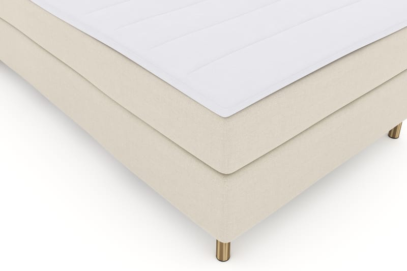 Select No 3 Komplett Sengepakke 120x200 Fast - Beige/Kobberben - Møbler - Senger - Komplett sengepakke