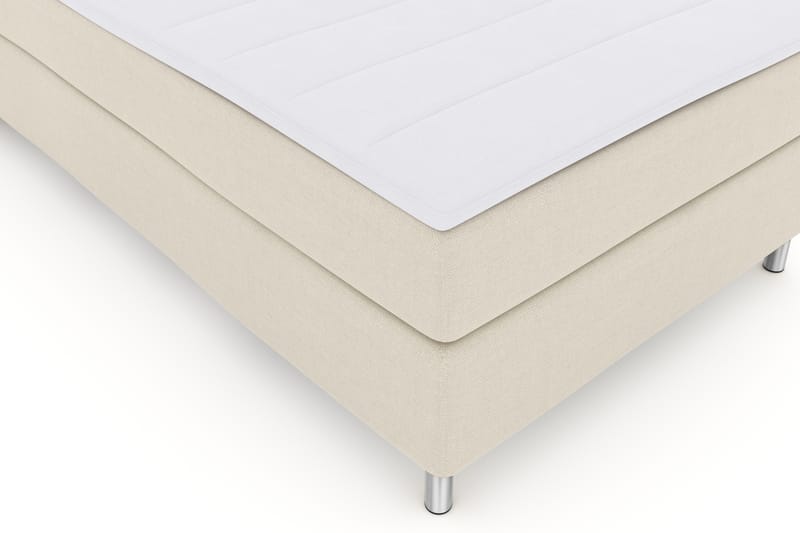 Select No 3 Komplett Sengepakke 120x200 Fast - Beige/Metallben - Møbler - Senger - Komplett sengepakke