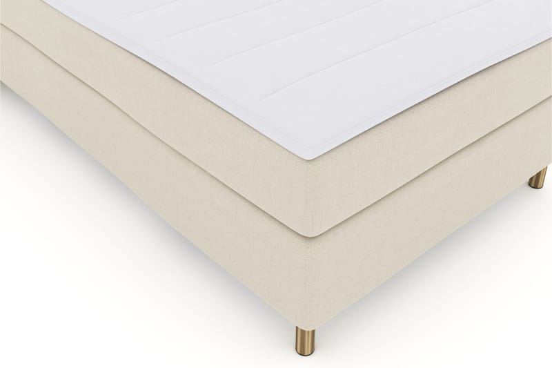 Select No 3 Komplett Sengepakke 120x200 Medium - Beige/Kobberben - Møbler - Senger - Komplett sengepakke