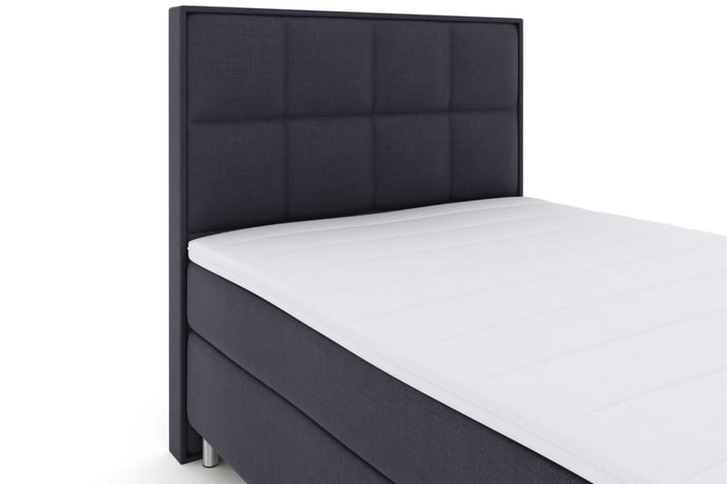 Select No 3 Komplett Sengepakke 160x200 Fast/Medium - Blå/Metallben - Møbler - Senger - Komplett sengepakke