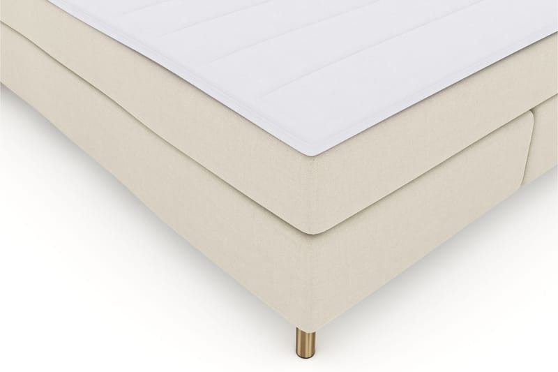 Select No 3 Komplett Sengepakke 180x200 Medium - Beige/Kobberben - Møbler - Senger - Komplett sengepakke