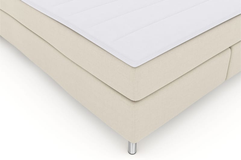 Select No 3 Komplett Sengepakke 180x200 Medium - Beige/Metallben - Møbler - Senger - Komplett sengepakke