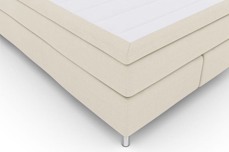 Select No 4 Komplett Sengepakke 140x200 Fast - Beige/Metallben - Møbler - Senger - Komplett sengepakke