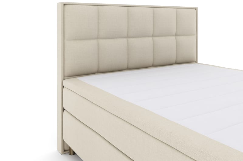 Select No 4 Komplett Sengepakke 180x200 Fast - Beige/Kobberben - Møbler - Senger - Komplett sengepakke