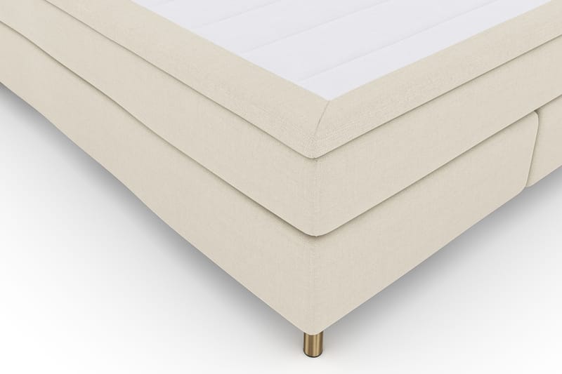 Select No 4 Komplett Sengepakke 180x200 Fast - Beige/Kobberben - Møbler - Senger - Komplett sengepakke