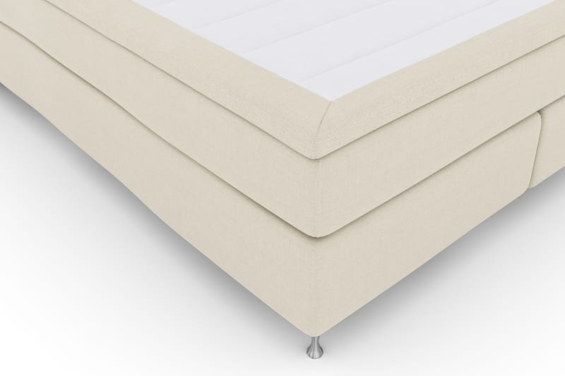 Select No 4 Komplett Sengepakke 180x200 Fast - Beige/Sølvben - Møbler - Senger - Komplett sengepakke