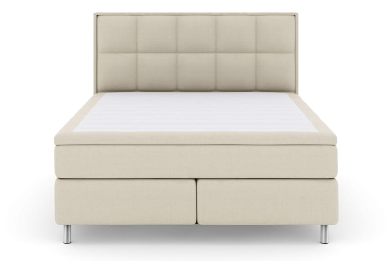 Select No 5 Komplett Sengepakke 180x200 Fast/Medium Watergel - Beige/Metallben - Møbler - Senger - Komplett sengepakke