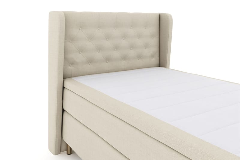 Select No 6 Komplett Sengepakke 120x200 Medium Lateks/Memory - Beige/Kobberben - Møbler - Senger - Komplett sengepakke