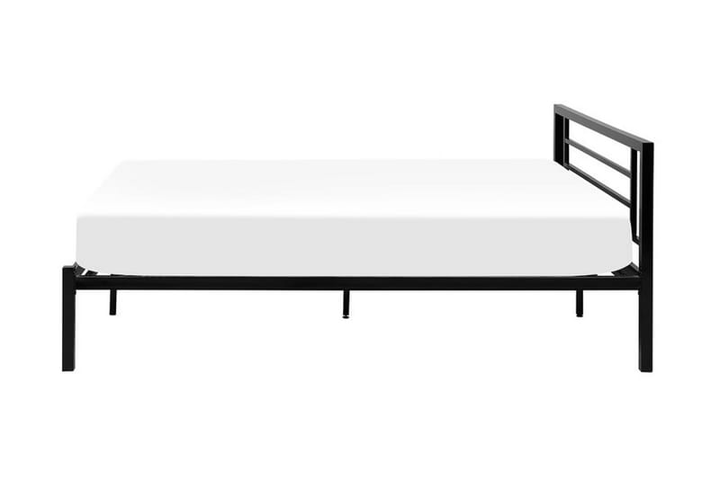 Cusset Dobbeltseng 180 | 200 cm - Svart - Møbler - Senger - Rammeseng