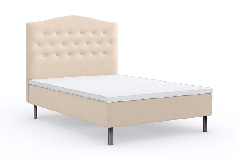 Wega Sengpakke Rammemadrass 105x200 cm - Beige - Møbler - Senger - Komplett sengepakke