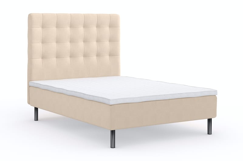 Wega Sengpakke Rammemadrass 120x200 cm - Beige - Møbler - Senger - Komplett sengepakke