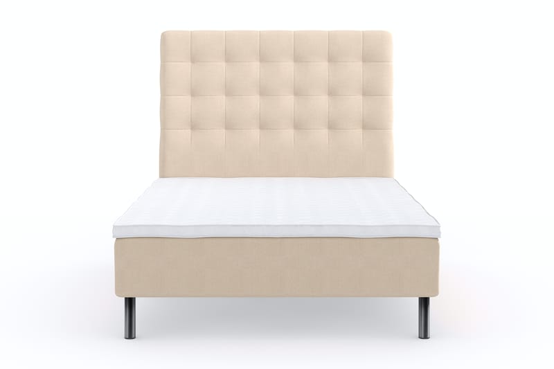 Wega Sengpakke Rammemadrass 120x200 cm - Beige - Møbler - Senger - Komplett sengepakke