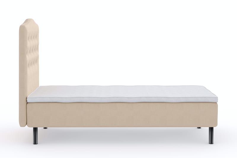 Wega Sengpakke Rammemadrass 90x200 cm - Beige - Møbler - Senger - Komplett sengepakke