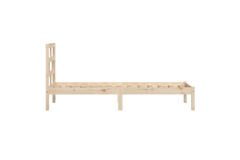 Sengeramme heltre 75x190 cm 2FT6 Small Single - Brun - Møbler - Senger - Sengeramme & sengestamme