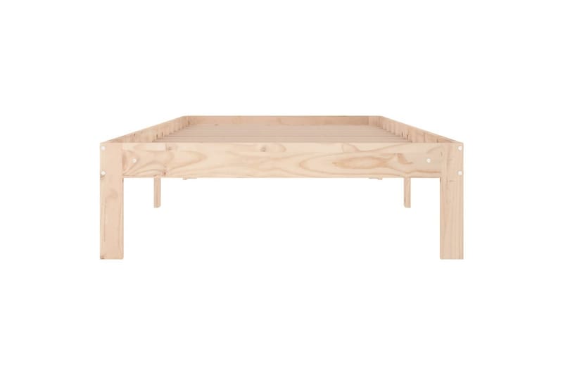 Sengeramme heltre 90x190 cm 3FT Single - Brun - Møbler - Senger - Sengeramme & sengestamme