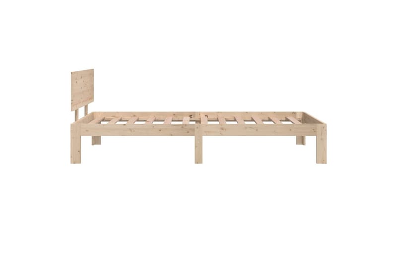 Sengeramme heltre 90x190 cm 3FT Single - Brun - Møbler - Senger - Sengeramme & sengestamme