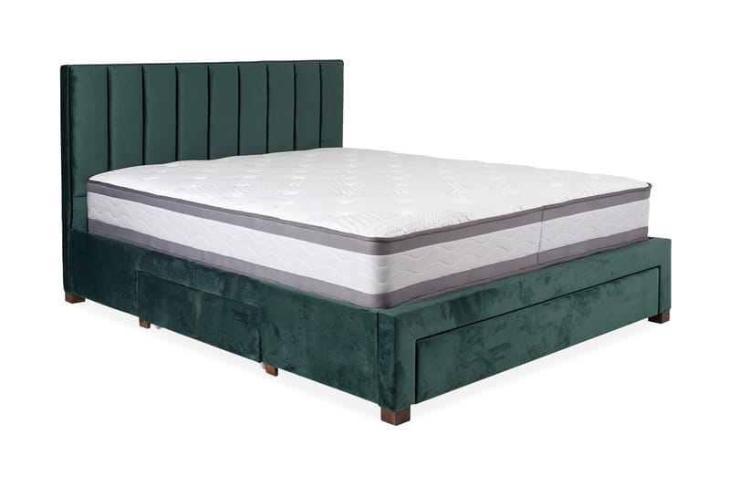 Seng GRACE med kuffer uten madrass 160x200cm - Sengeramme & sengestamme - Sammenleggbar seng
