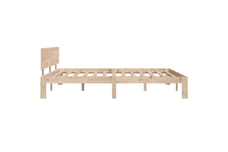 Sengeramme heltre 150x200 cm 5FT King Size - Brun - Møbler - Senger - Sengeramme & sengestamme