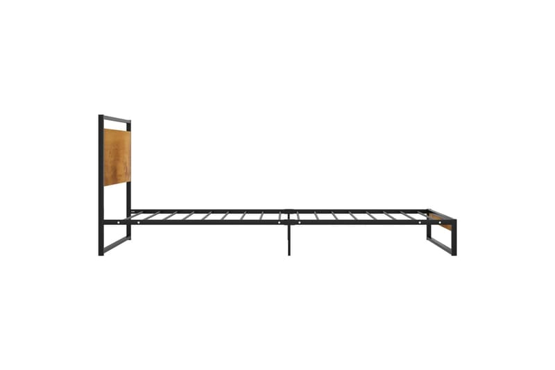 Sengeramme metall 100x200 cm - Svart - Møbler - Senger - Sengeramme & sengestamme