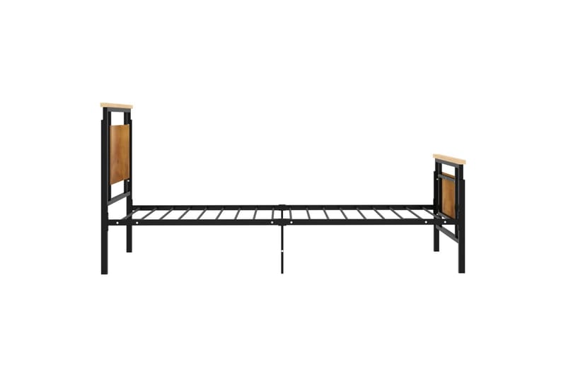 Sengeramme metall 90x200 cm - Svart - Møbler - Senger - Sengeramme & sengestamme