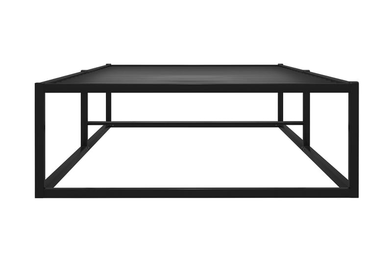 Sengeramme svart metall 100x200 cm - Svart - Møbler - Senger - Sengeramme & sengestamme