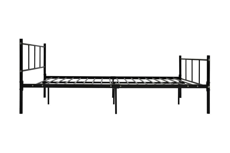 Sengeramme svart metall 120x200 cm - Møbler - Senger - Sengeramme & sengestamme