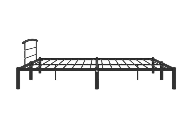 Sengeramme svart metall 200x200 cm - Møbler - Senger - Sengeramme & sengestamme