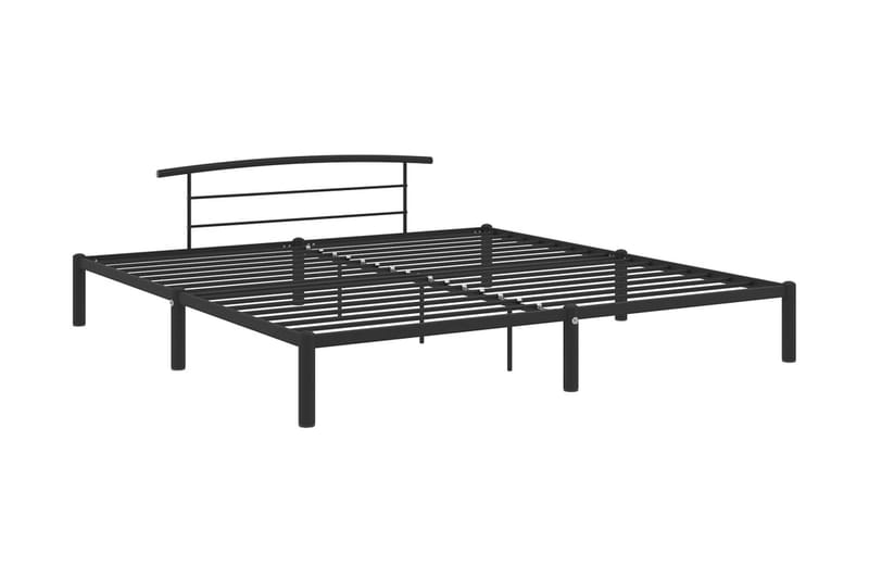 Sengeramme svart metall 200x200 cm - Møbler - Senger - Sengeramme & sengestamme