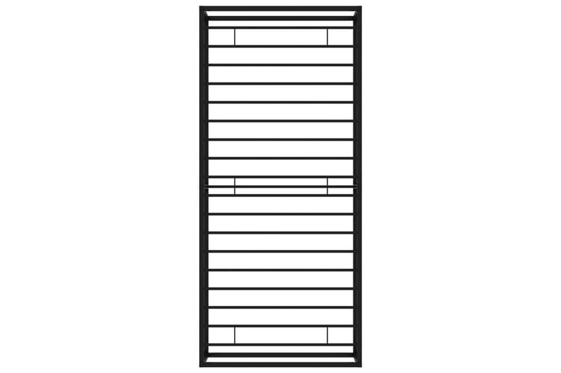 Sengeramme svart metall 90x200 cm - Svart - Møbler - Senger - Sengeramme & sengestamme