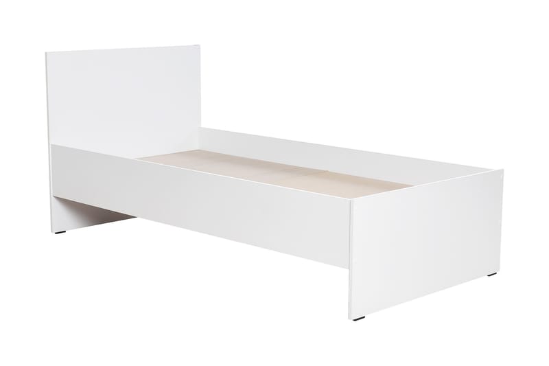 Single Bedstead Hvit - Møbler - Senger - Sengeramme & sengestamme