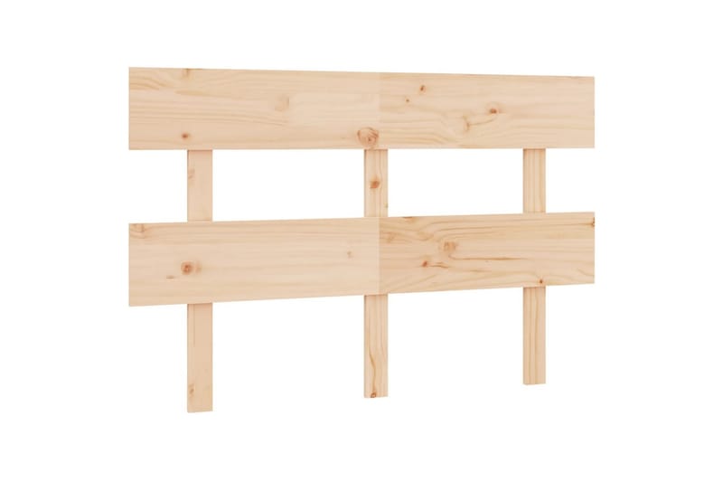 beBasic Sengegavl 138x3x81 cm heltre furu - Brun - Møbler - Senger - Sengetilbehør & sengegavl - Sengegavl