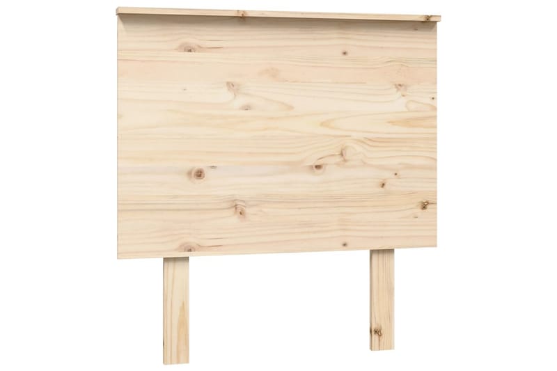 beBasic Sengegavl 79x6x82,5 cm heltre furu - Brun - Møbler - Senger - Sengetilbehør & sengegavl - Sengegavl