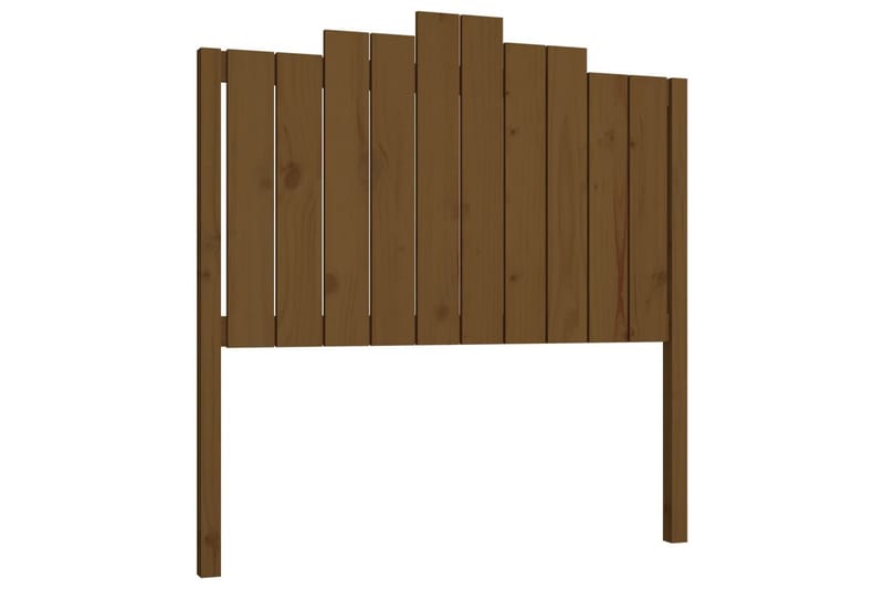 beBasic Sengegavl honningbrun 106x4x110 cm heltre furu - Brun - Møbler - Senger - Sengetilbehør & sengegavl - Sengegavl