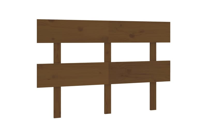 beBasic Sengegavl honningbrun 138x3x81 cm heltre furu - Brun - Møbler - Senger - Sengetilbehør & sengegavl - Sengegavl