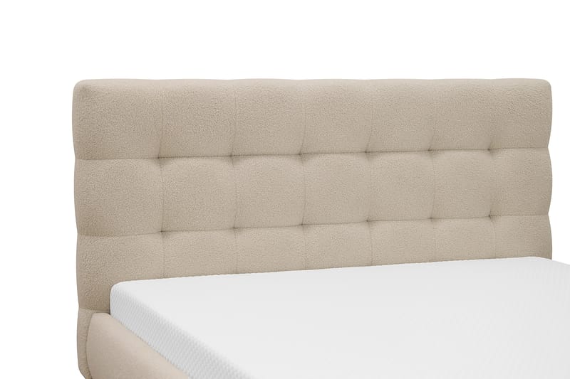 Teddi Sengeramme inkl. Madrass 120x200 cm - Beige - Møbler - Senger - Komplett sengepakke