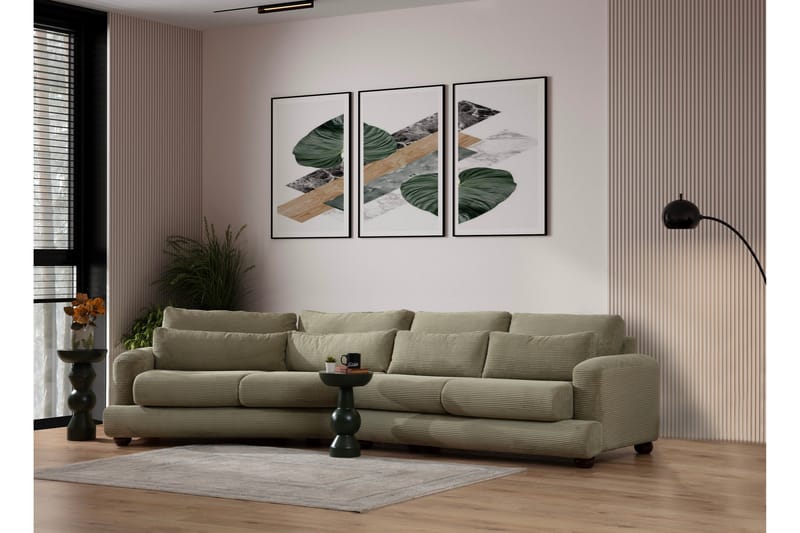 Relento Buet Sofa 4-seter - Grønn - Møbler - Sofaer - 4 seter sofa