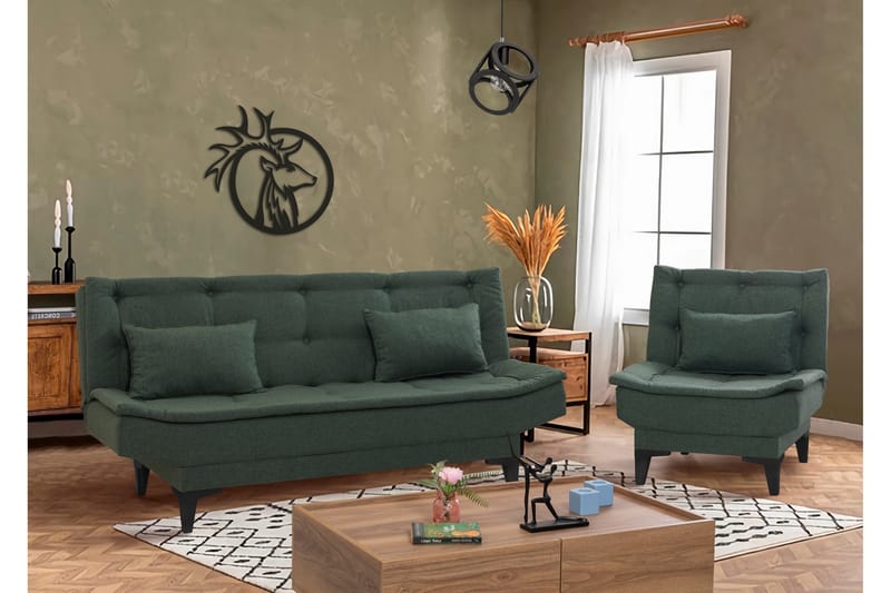 Lepinas Sofagruppe - Beige - Møbler - Sofaer - Sofagrupper