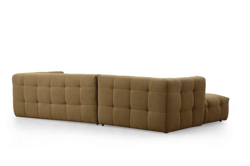 Octavian Sofa med Sjeselong 5-seter - Mørk beige - Møbler - Sofaer - Sofa med sjeselong