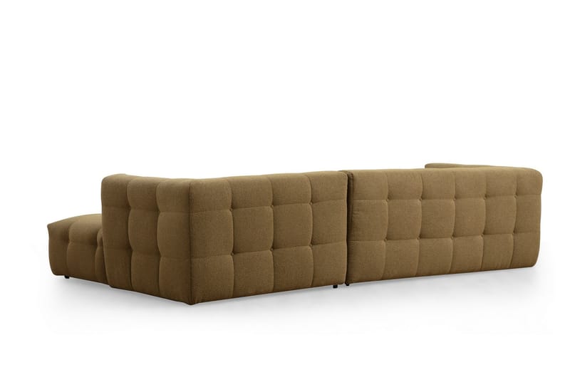 Octavian Sofa med Sjeselong 5-seter - Mørk beige - Møbler - Sofaer - Sofa med sjeselong