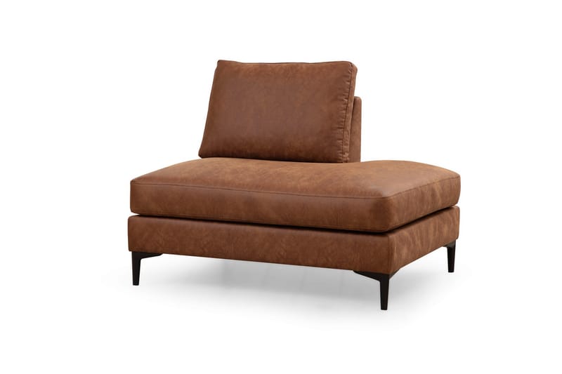 Svanabyn Sofa m. Divan og Sjeselong 4-seter - Brun - Møbler - Sofaer - U-sofa