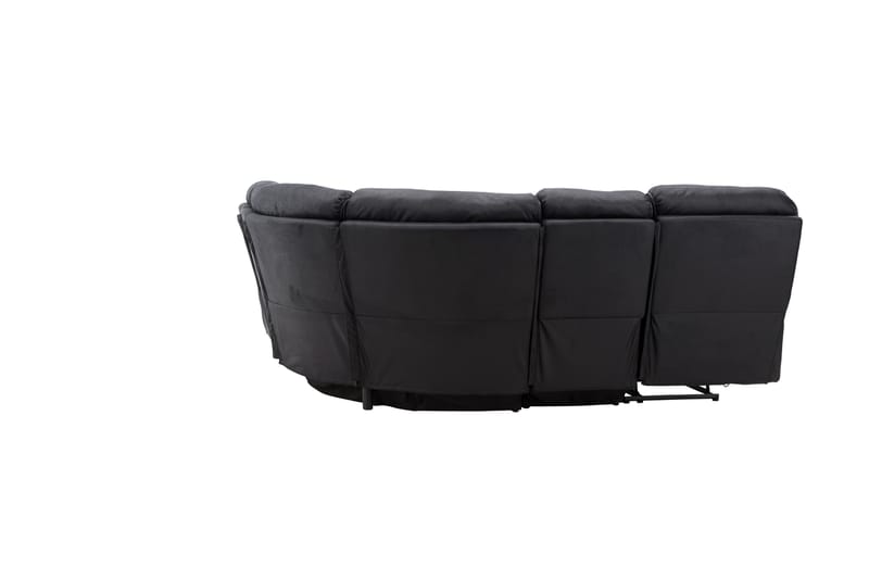 Saranda Reclinersofa - Svart - Møbler - Sofaer - Reclinersofaer - 4 seters kinosofa & reclinersofa